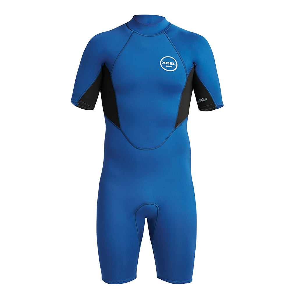 Men's Axis Short Sleeve Back Zip Spring Wetsuit 2mm