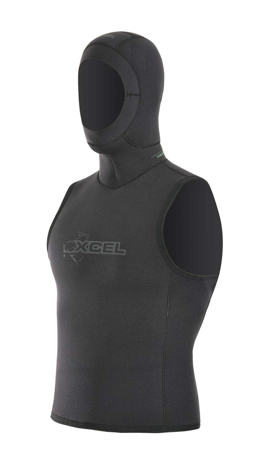 Mens Thermoflex Hooded Vest 4/3mm