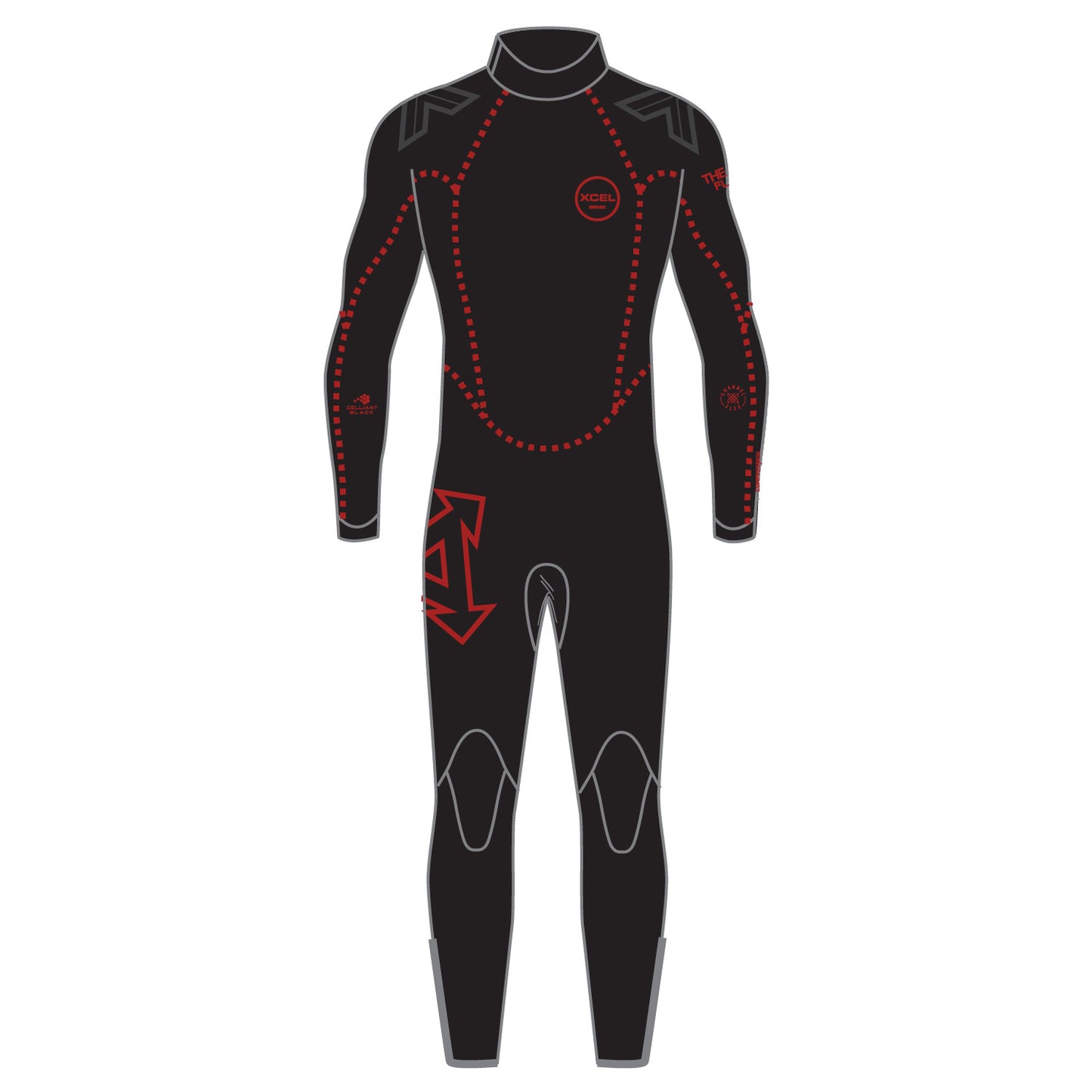 Men's Thermoflex Celliant Dive Fullsuit 5/4mm