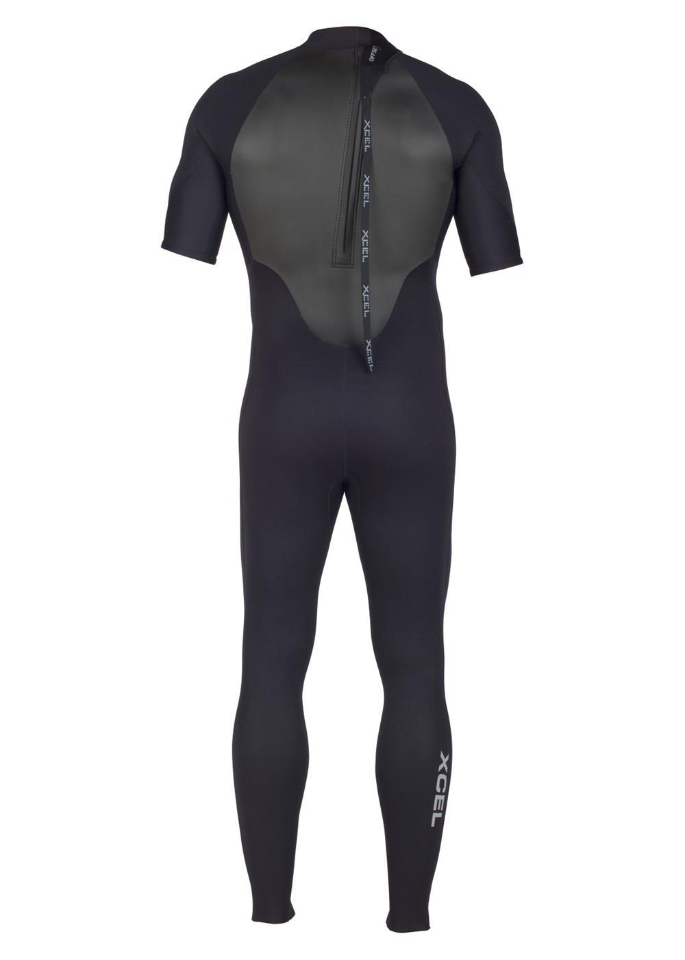 Men's Axis Off Set Zip Short Sleeve Spring Wetsuit 2mm