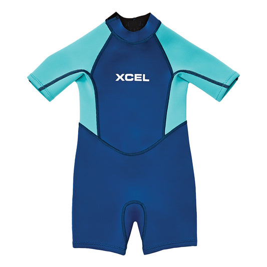 Toddlers' Short Sleeve Spring Wetsuit 1mm
