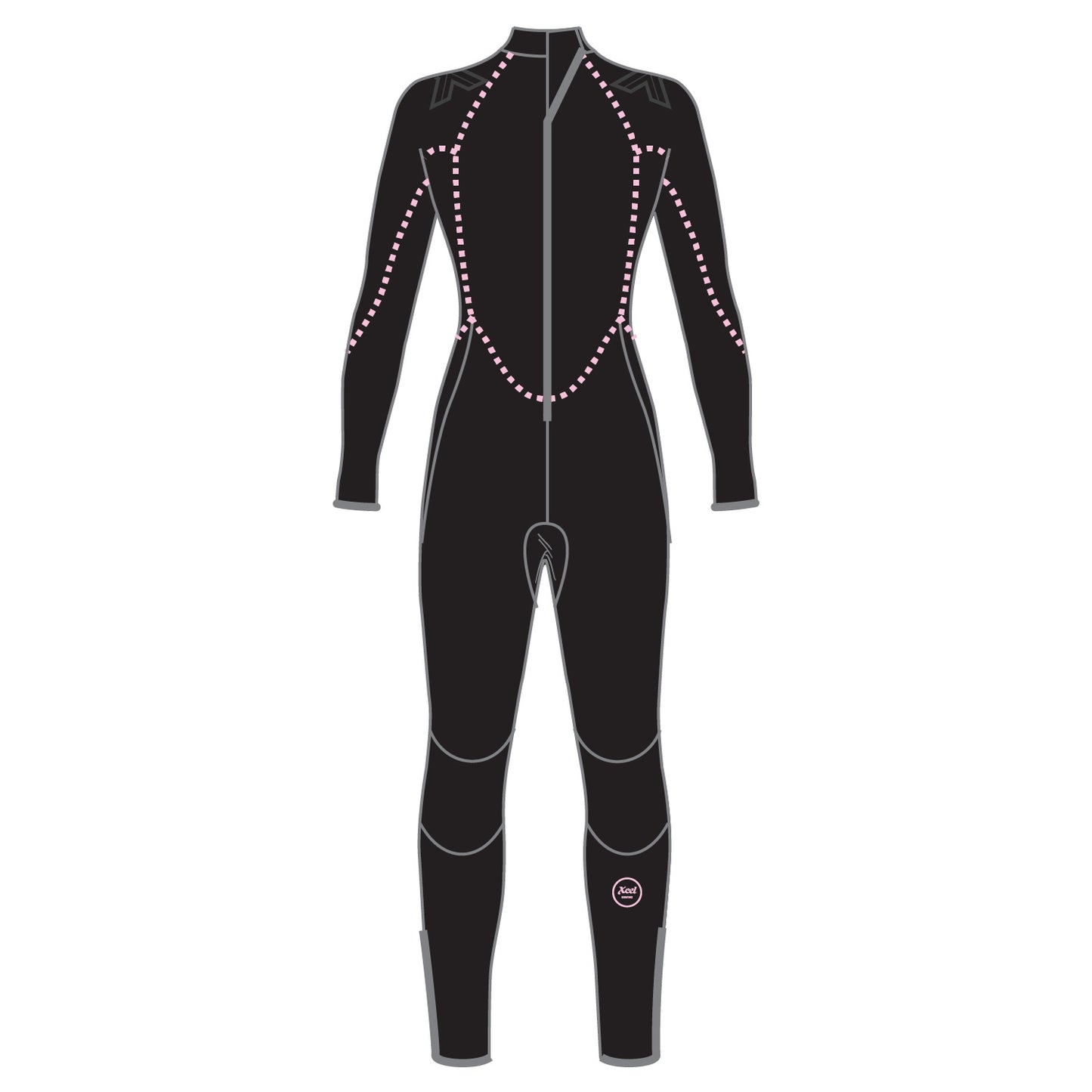 Womens Thermoflex Celliant Black Full Dive Wetsuit 8/7/6mm