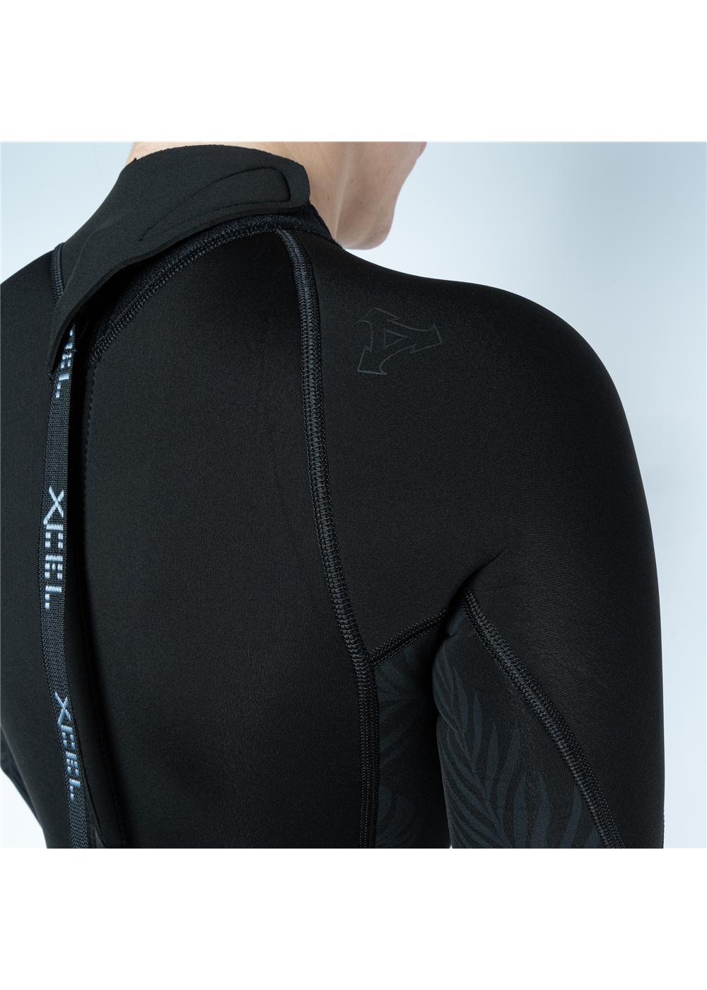 Women's Axis Long Sleeve Back Zip Boy Short Spring Wetsuit 2mm