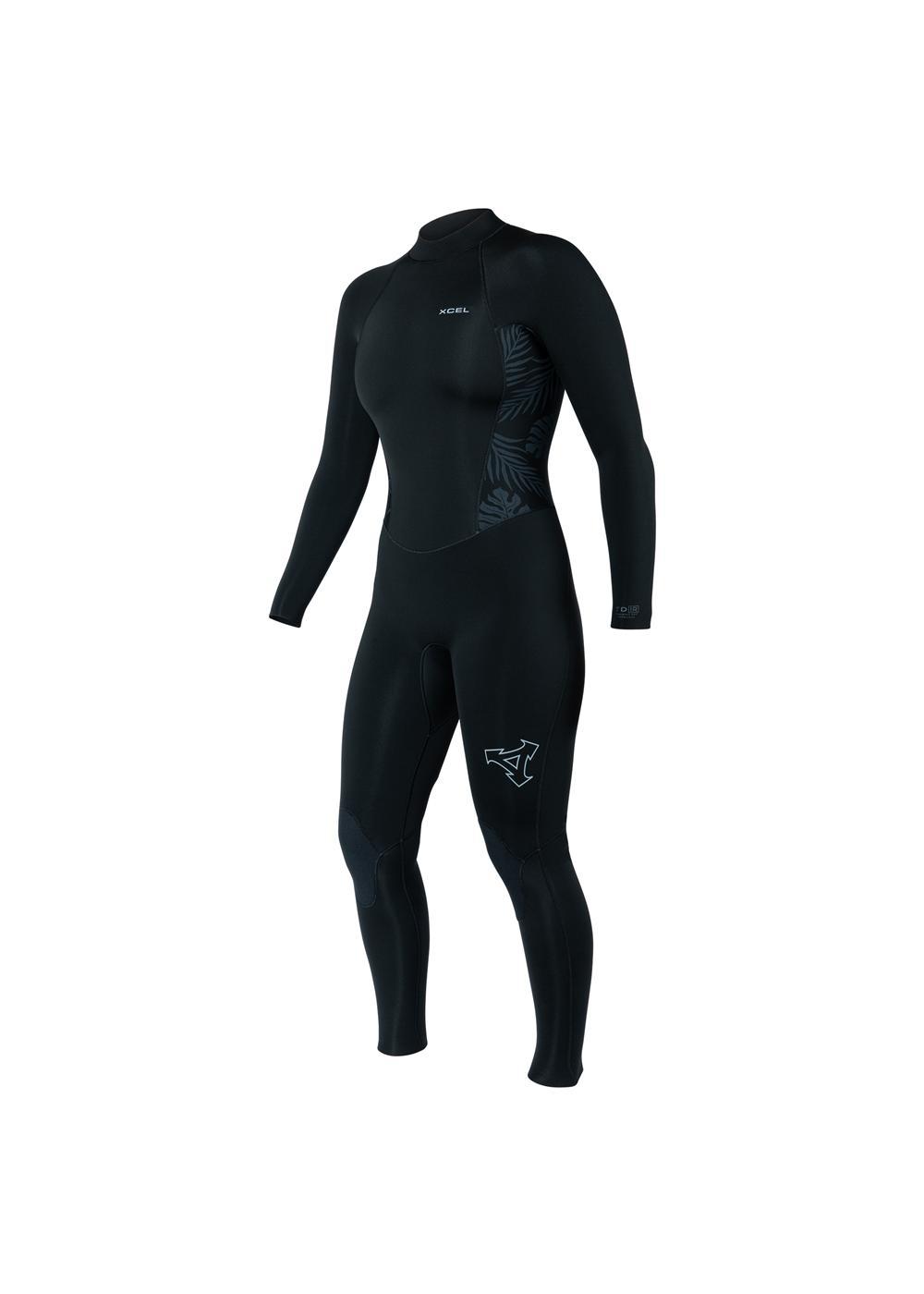 Women's Axis Back Zip Full Wetsuit 3/2mm