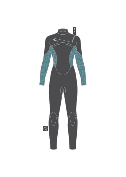 Women's Comp Full Wetsuit 4/3mm