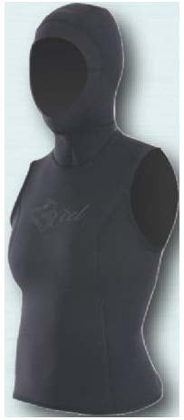 Women's Thermoflex Hooded Dive Vest 6/5/4/mm