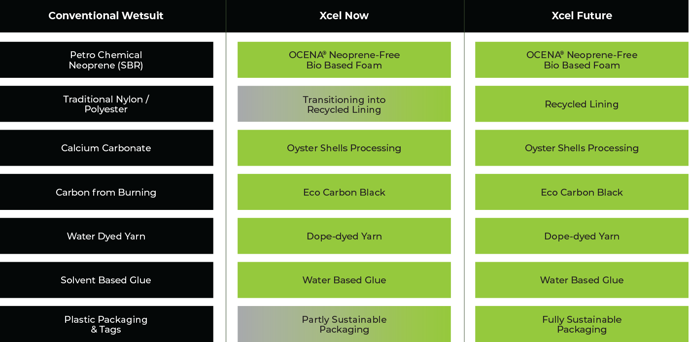 Xcel Eco Initiatives transition graphic
